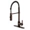Gourmetier LS8775CTL Continental Single-Handle Pre-Rinse Kitchen Faucet, Bronze LS8775CTL - alternate 1